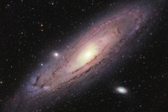 Andromeda Galaxy in broadband (RGB)