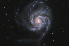 Pinwheel Galaxy (M101) in Ha/LRGB