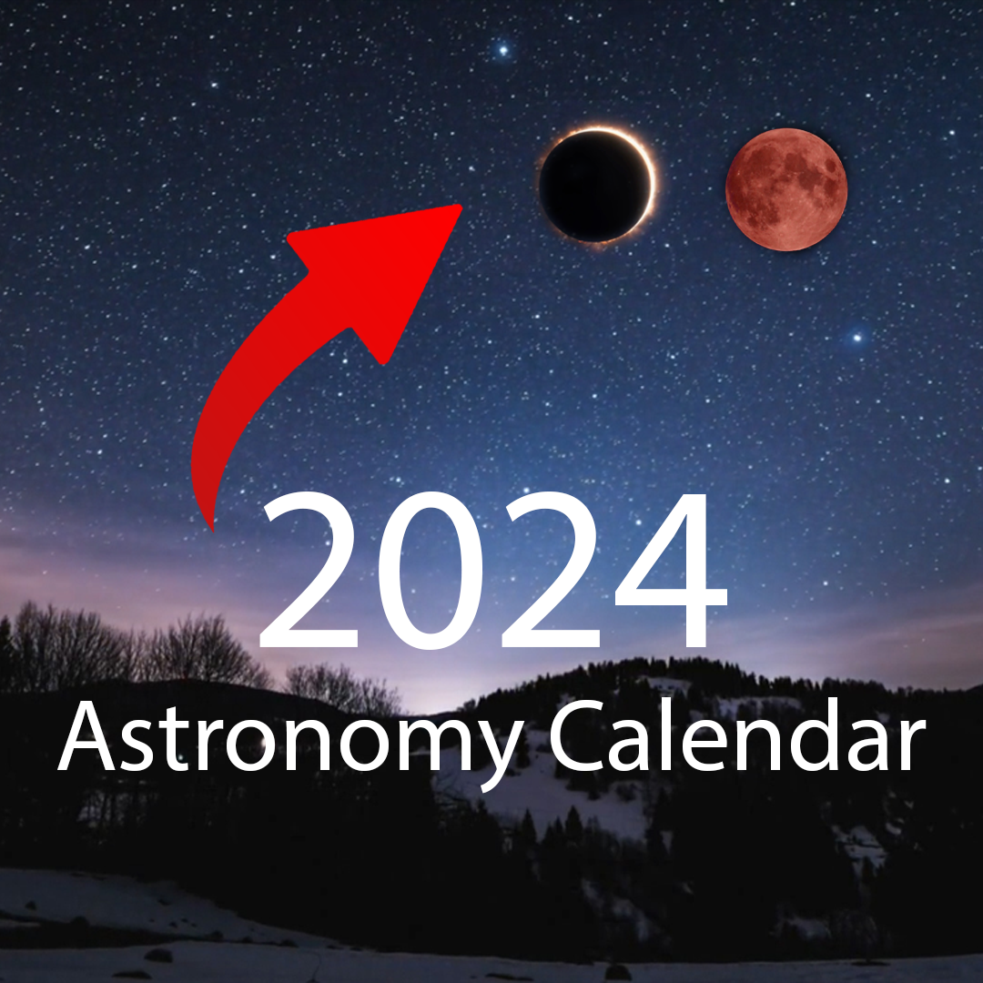 Astronomy Calendar 2024 Total Eclipse Meteor Showers Lunar