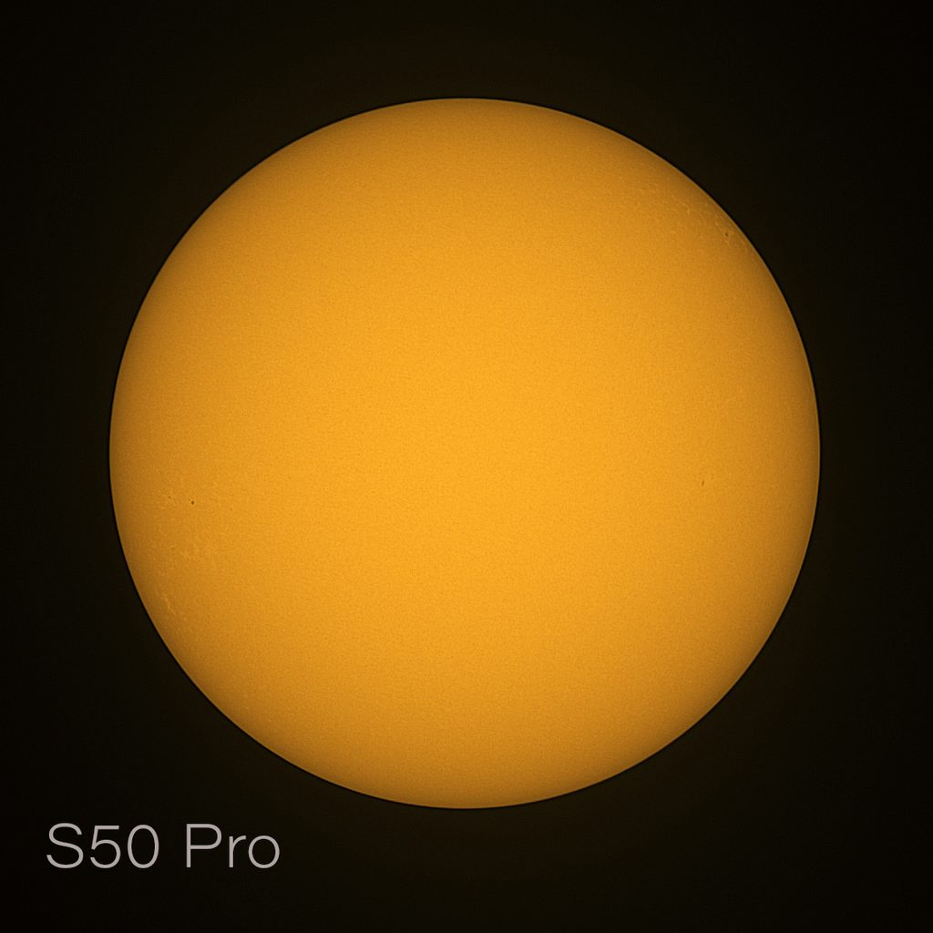 Sun - Seestar S50 Pro