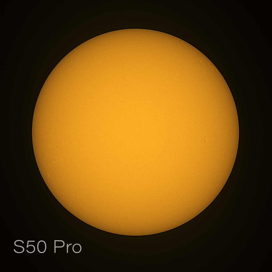Seestar S50 Pro Sun Stacked and Sharpened