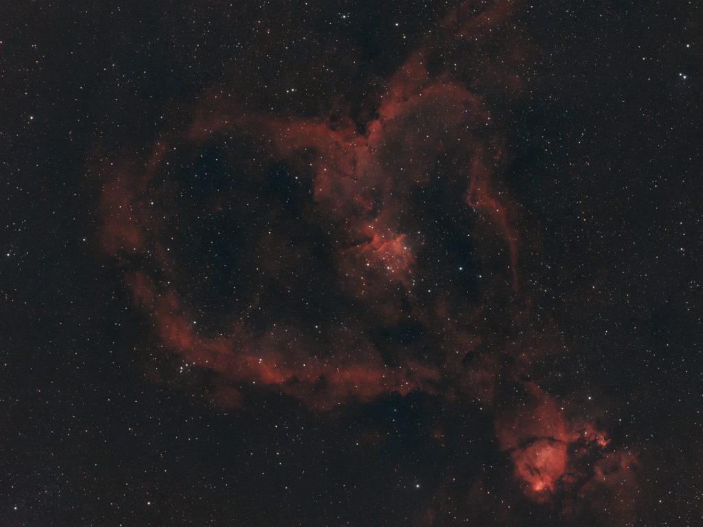 IC 1805 Heart Nebula - Seestar S50 Pro