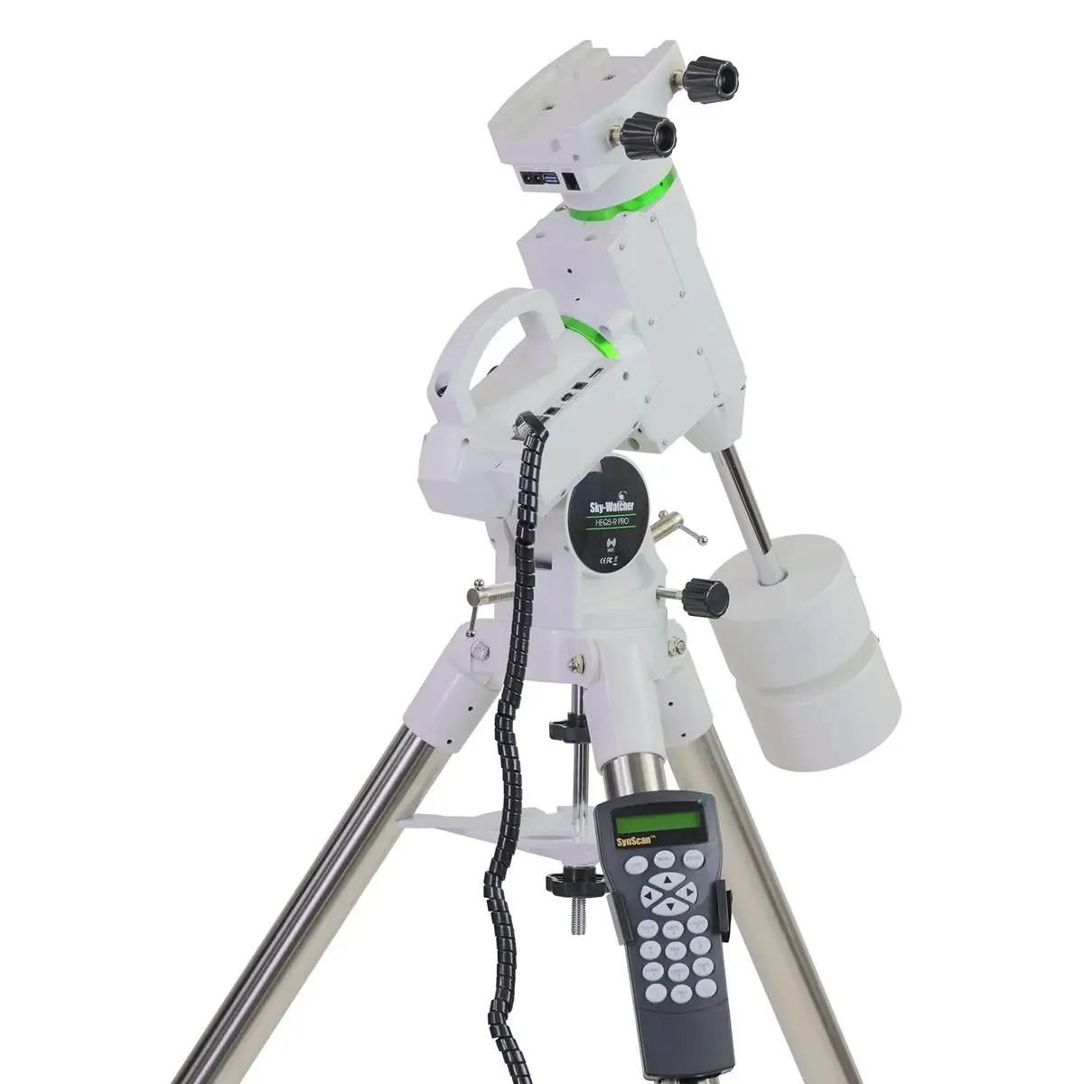Sky-Watcher HEQ5-R Pro Saddle and Counterweight Shaft View