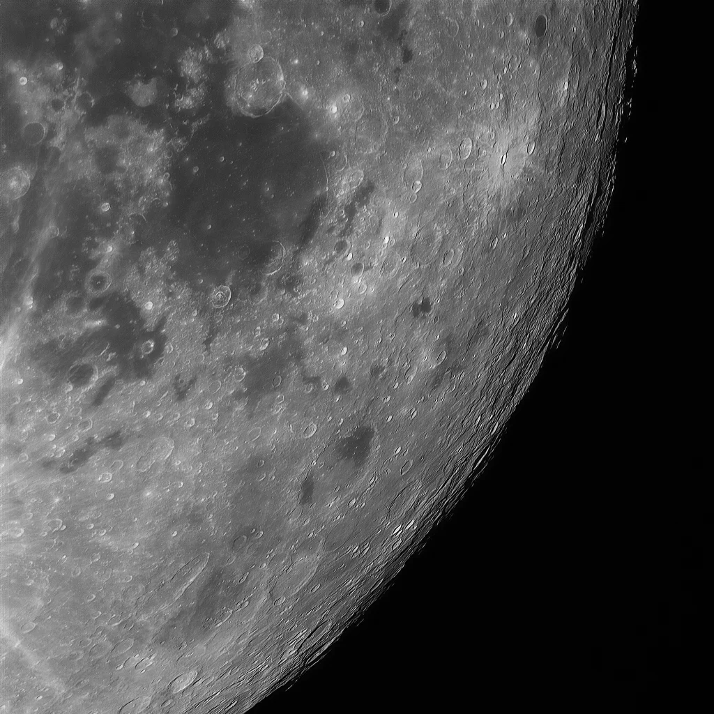 Lunar close-up with Touptek 676M and  Celestron Edge HD 8" (4)